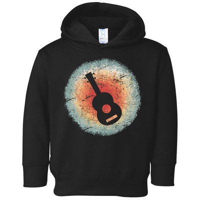 Vintage Ukulele Retro Toddler Hoodie