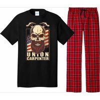 Vintage Union American Carpenter Bearded Skull Pajama Set