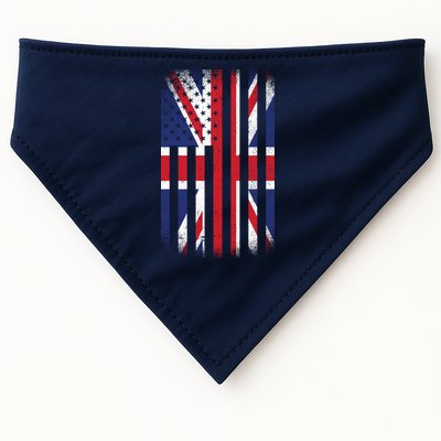 Vintage Union Jack British Flag United Kingdom  USA-Made Doggie Bandana