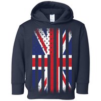 Vintage Union Jack British Flag United Kingdom  Toddler Hoodie