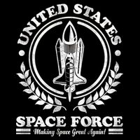 Vintage United State Space Force Backpack