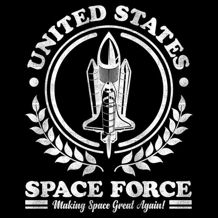 Vintage United State Space Force Backpack