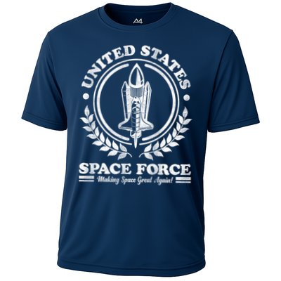 Vintage United State Space Force Performance Shirt