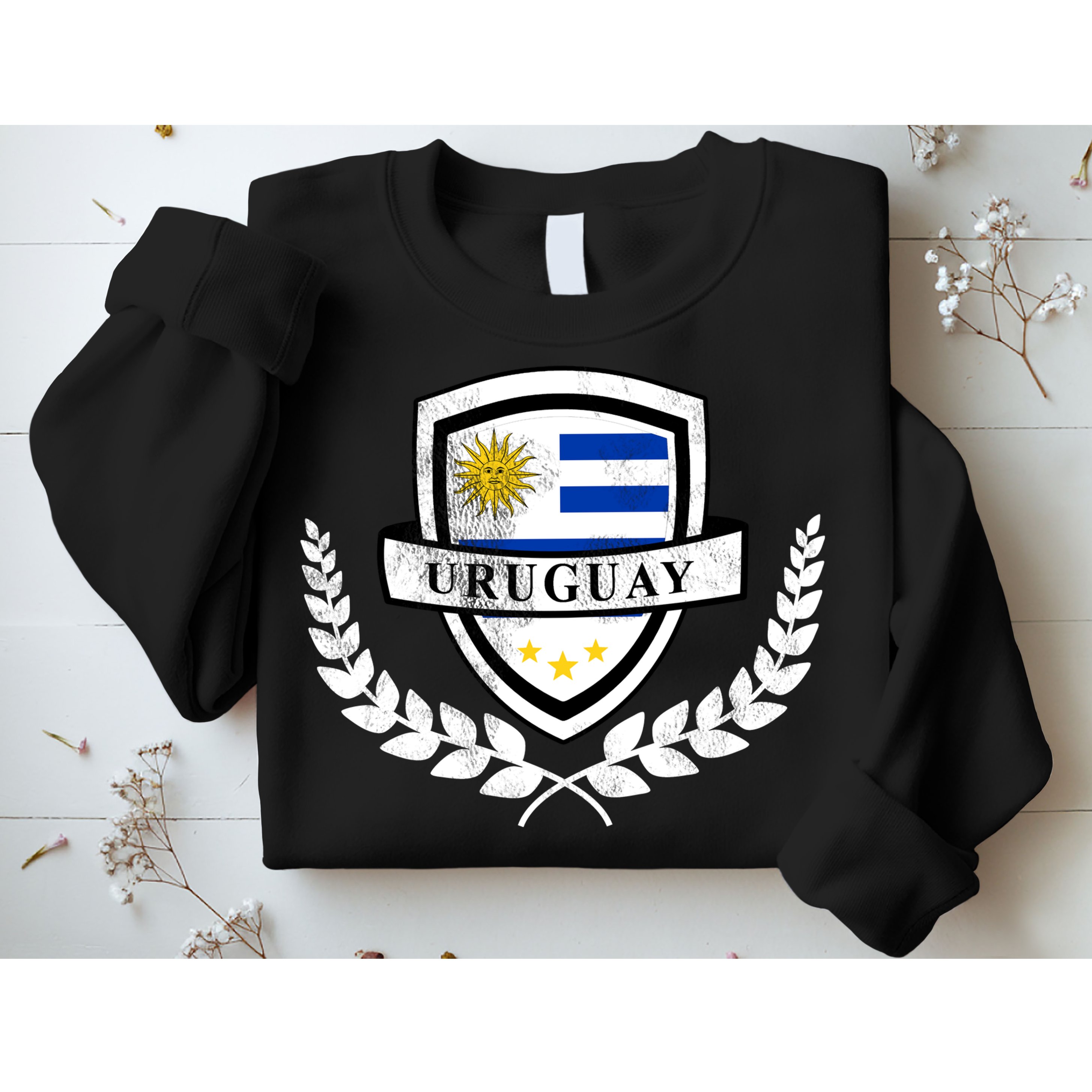 Vintage Uruguayan Flag Soccer Uruguay Sweatshirt