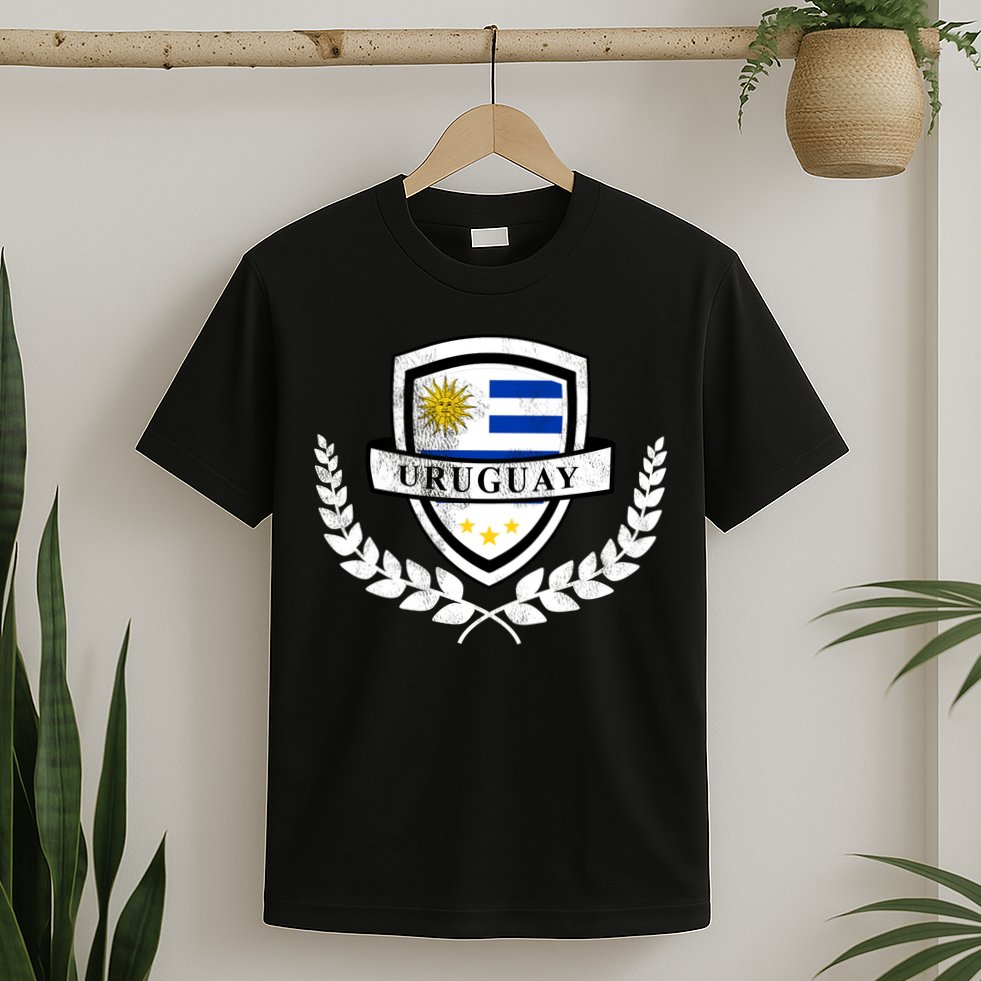 Vintage Uruguayan Flag Soccer Uruguay T-Shirt
