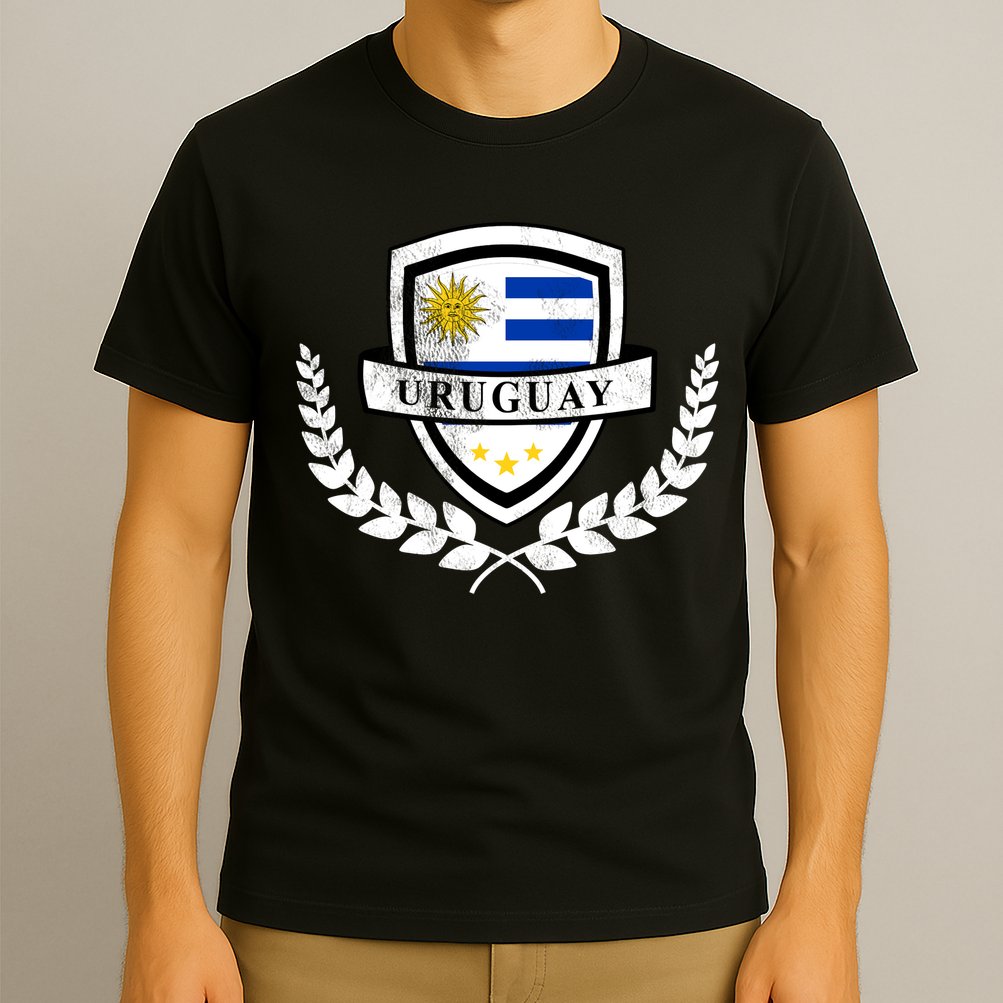 Vintage Uruguayan Flag Soccer Uruguay T-Shirt