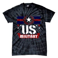 Vintage US Military USA Logo Tie-Dye T-Shirt