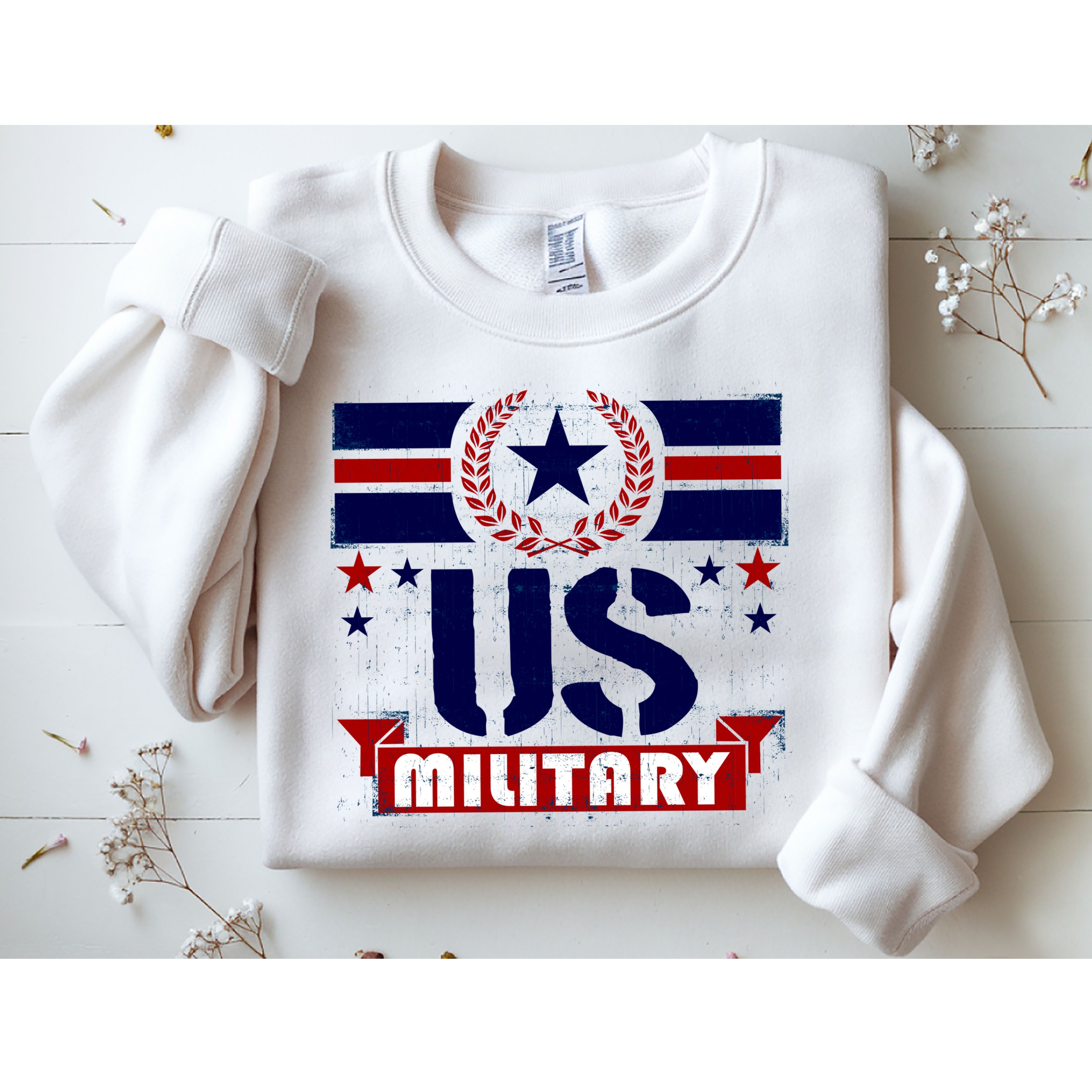 Vintage US Military USA Logo Sweatshirt