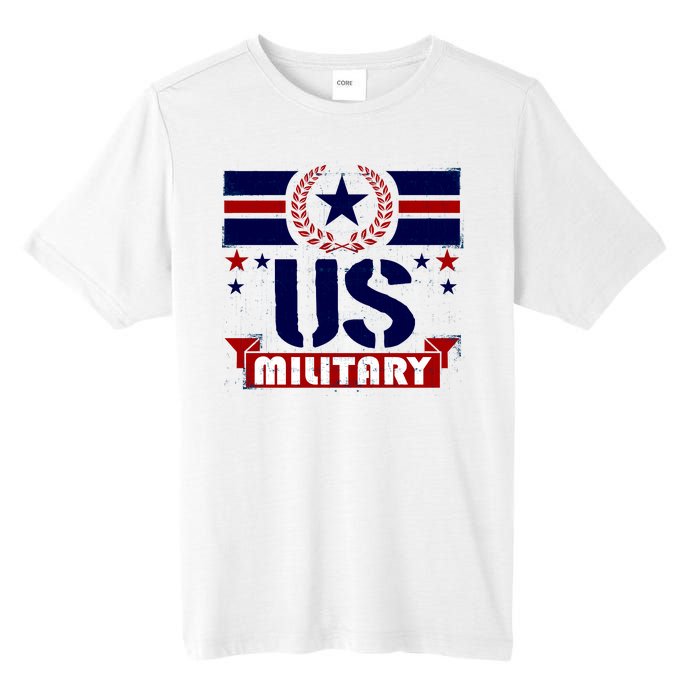 Vintage US Military USA Logo Tall Fusion ChromaSoft Performance T-Shirt