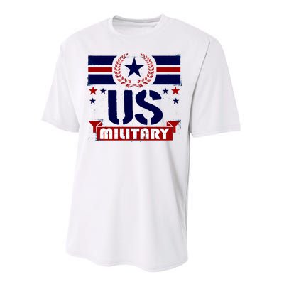 Vintage US Military USA Logo Performance Sprint T-Shirt