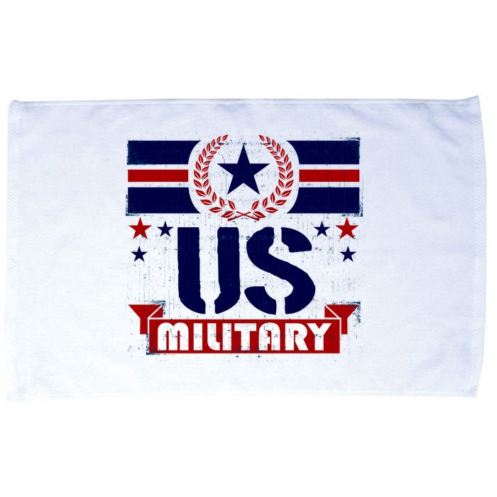 Vintage US Military USA Logo Microfiber Hand Towel