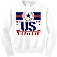 Vintage US Military USA Logo Kids Sweatshirt