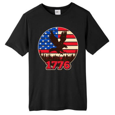 Vintage USA 1776 Emblem Tall Fusion ChromaSoft Performance T-Shirt