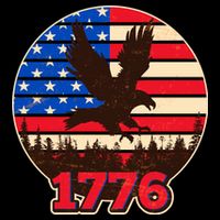 Vintage USA 1776 Emblem Toddler T-Shirt