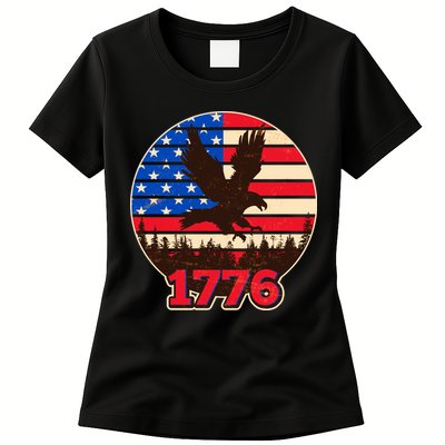 Vintage USA 1776 Emblem Womens T-Shirt
