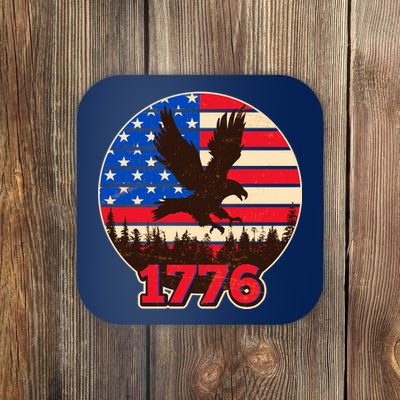 Vintage USA 1776 Emblem Coaster