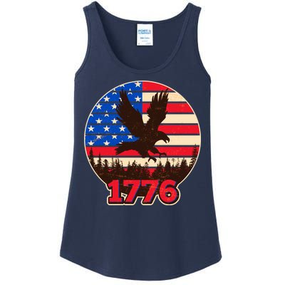 Vintage USA 1776 Emblem Ladies Essential Tank