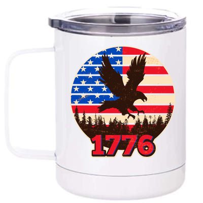 Vintage USA 1776 Emblem 12 oz Stainless Steel Tumbler Cup