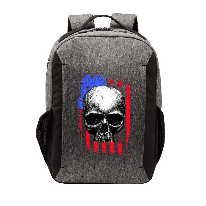 Vintage USA American Flag Vector Backpack