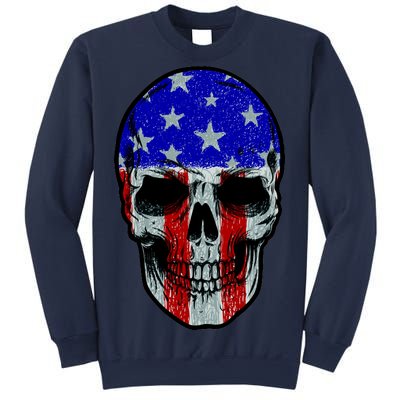 Vintage USA American Patriot Skull Sweatshirt