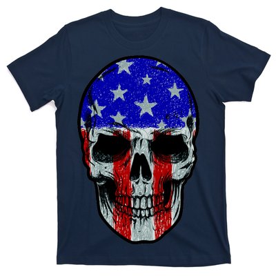 Vintage USA American Patriot Skull T-Shirt