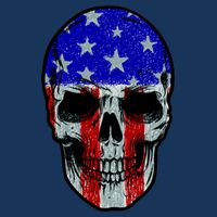 Vintage USA American Patriot Skull Tank Top