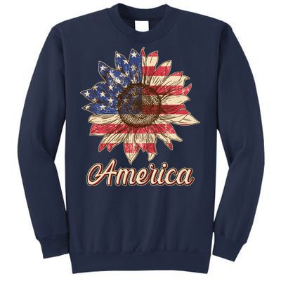 Vintage USA American Sunflower Sweatshirt