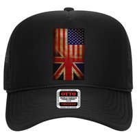 Vintage USA British Distress Flag Trucker Hat