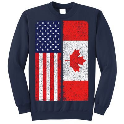 Vintage USA Canadian Flag Sweatshirt