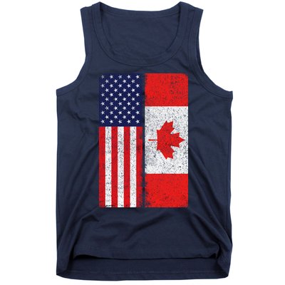 Vintage USA Canadian Flag Tank Top