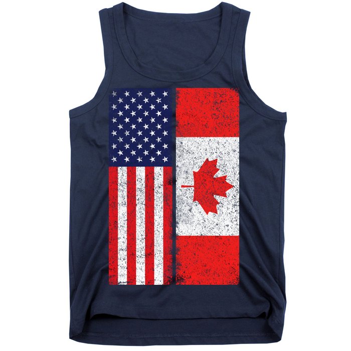 Vintage USA Canadian Flag Tank Top