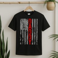 Vintage USA DADDY Retro Flag T-Shirt