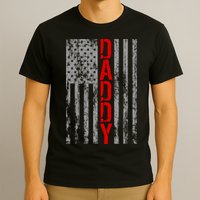 Vintage USA DADDY Retro Flag T-Shirt