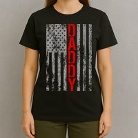 Vintage USA DADDY Retro Flag T-Shirt