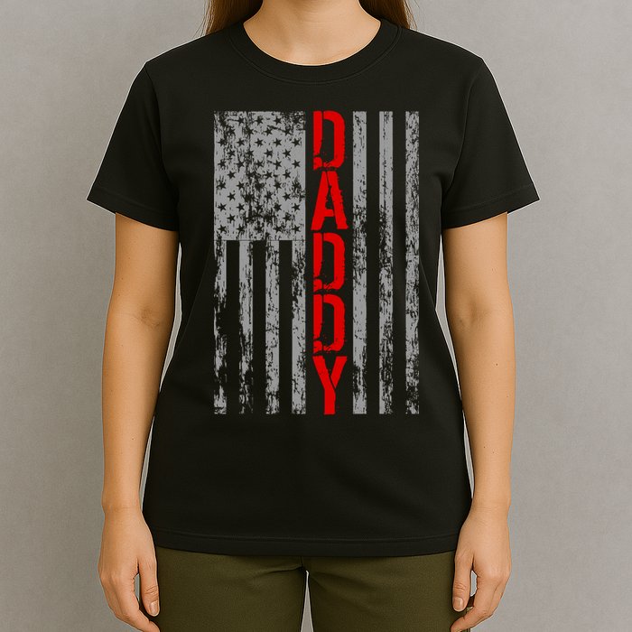 Vintage USA DADDY Retro Flag T-Shirt