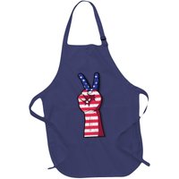 Vintage USA Peace Sign Apron