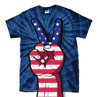 Vintage USA Peace Sign Tie-Dye T-Shirt