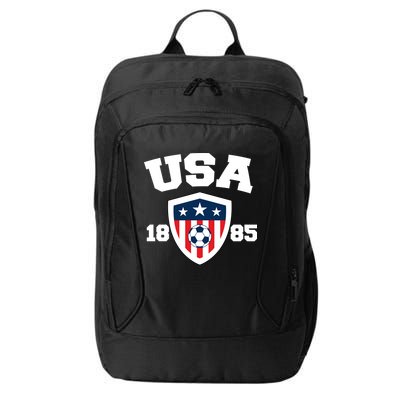Vintage USA Soccer 1885 City Backpack