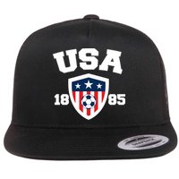 Vintage USA Soccer 1885 Flatbill Hat