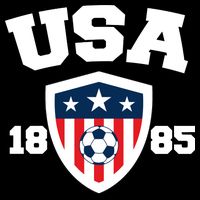 Vintage USA Soccer 1885 Flatbill Hat
