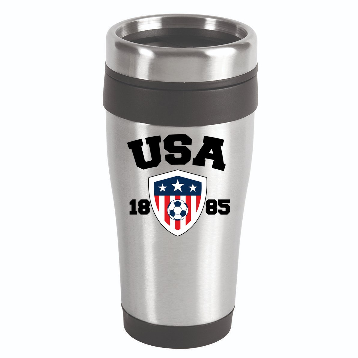 Vintage USA Soccer 1885 16oz Travel Tumbler