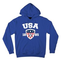 Vintage USA Soccer 1885 Hoodie