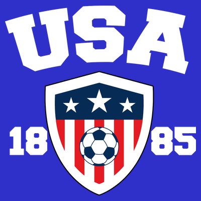 Vintage USA Soccer 1885 T-Shirt