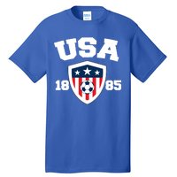 Vintage USA Soccer 1885 Tall T-Shirt