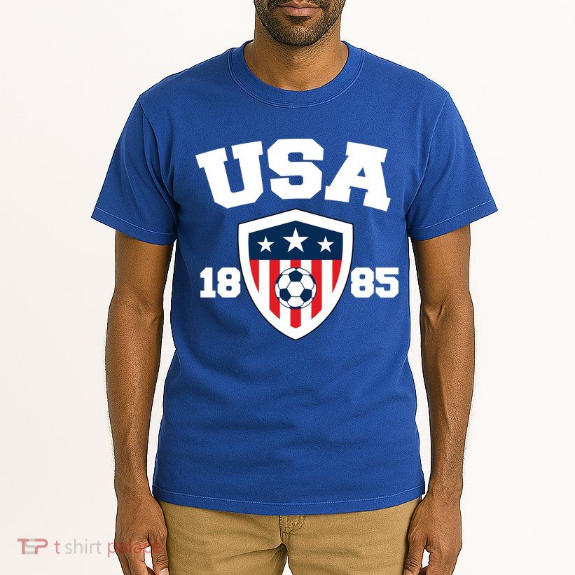 Vintage USA Soccer 1885 Tall T-Shirt