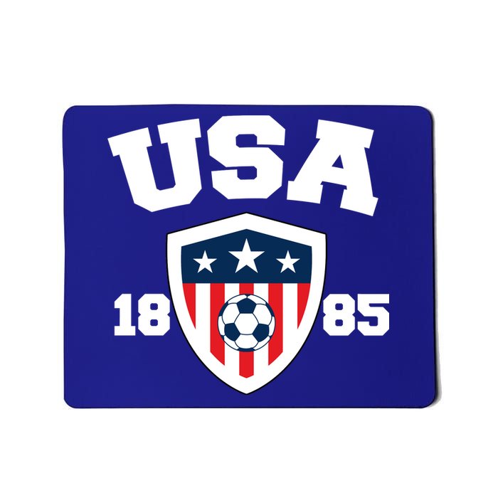 Vintage USA Soccer 1885 Mousepad