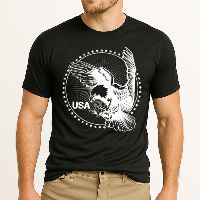 Vintage USA Star Eagle Performance Shirt