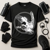 Vintage USA Star Eagle Performance Shirt