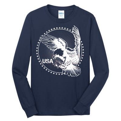 Vintage USA Star Eagle Tall Long Sleeve T-Shirt