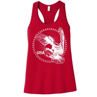 Vintage USA Star Eagle Women's Racerback Tank